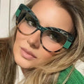 Latest Vintage TR90 Frame Cat Eye Ladies Eyeglasses Anti Blue Light Glasses Optical Eyewear Frames