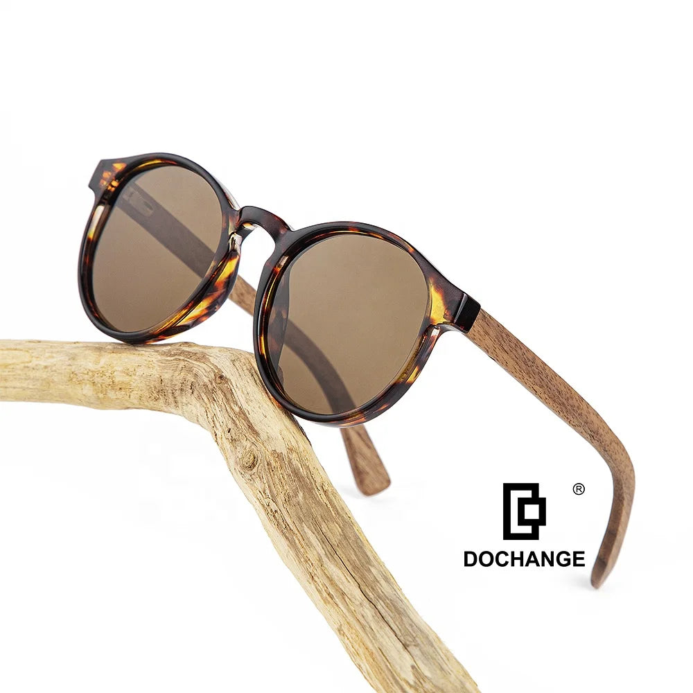 Designer High Quality Wood Sunglasses Men Female Eyewear Polarized Recycled Sunglasses Wood Polarized Sun Glasses Shades Vintage