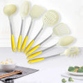 Hot Plastic Household Utensils Tools Set Soft Touch Handle for Home Kitchen Use