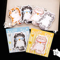 Cheap School Stationery Supplies Cartoon Cute Kawaii Cat Shape Sticky Note for Kids
