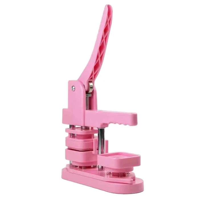 Square Refrigerator Badge Press Machine 50x50mm Square Refrigerator Badge Plastic Making Machine