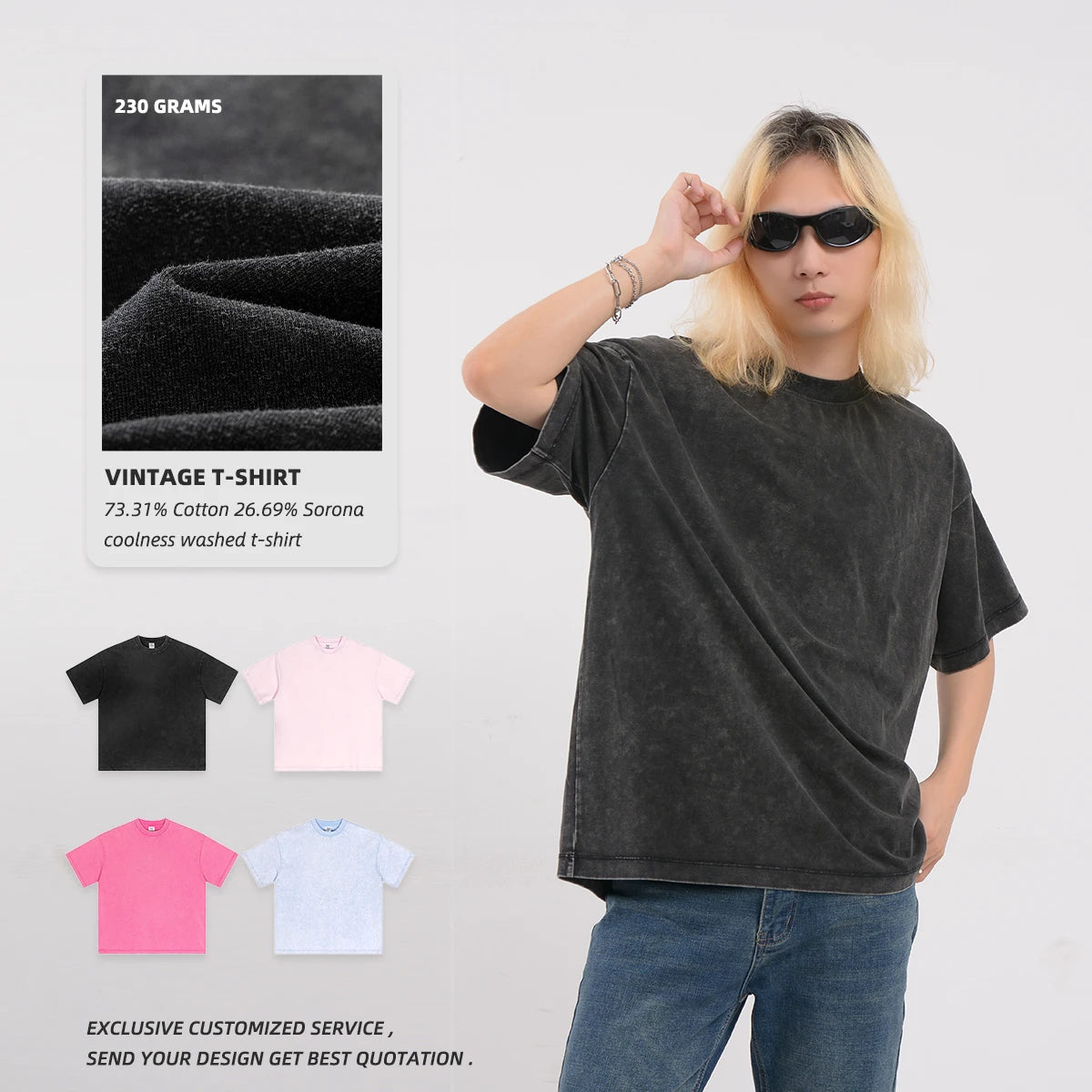 Sorona UPF 50+ 230gsm Cold Mint T Shirt Men Anti-microbial Quick Dry Oversized Tshirt Unisex Streetwear Custom t Shirts