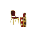 Red Metal Frame Outdoor Wedding Hotel Banquet Chair SDB-226 Modern Design