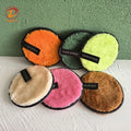 Hot Selling Reusable Microfiber Facial Clean Pads with Sponge Layers for Face Makeup Removal