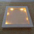 LED Photo Frame 3D Specimen square 7 Inch Photo Frame With Light Diy Night Light Photo Frame