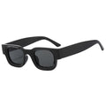 2022 New Arrival Unisex Square Vintage Hip Hop Sunglasses New Fashion Gray Purple Frame Comfortable PC Material for Men Women MegaBDM