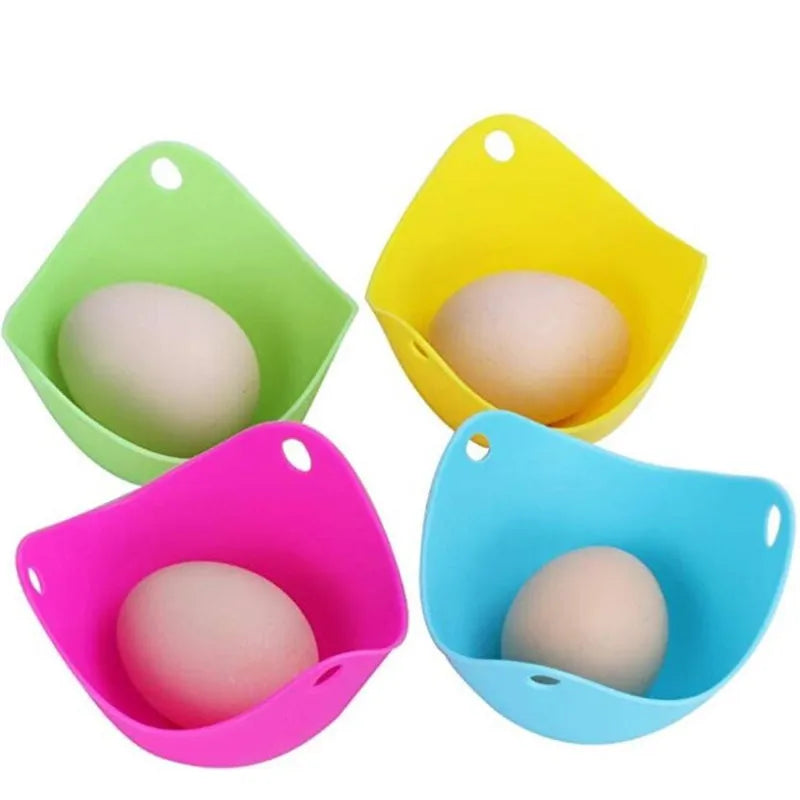 Hot Sales Food Grade Silicone Egg Poacher Cups Non-Stick Multi-Purpose Egg Boiler Egg Tools Hot Selling Product