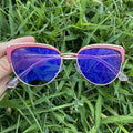 Photochromic Glasses Newly Lunettes Photogray Antireflet Bleu Femme Eyeglasses Frames Blue Light Cat Eye Metal for Women Adults