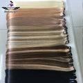 Vietnamese Human Hair Balayage High Lighted Double Draw Weft Hair Extensions