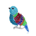 DRAL889 Fashion Rhinestones Bird Brooch Women Brooches European and American Jewelry Wholesale