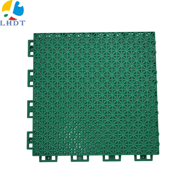 Customized 20*20 Feet Mini Size Anti-slip Floor Paint Suspended Sports Flooring for Basketball Courts Modular Artificial Grass