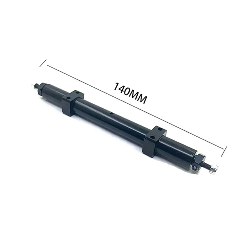 Tamiya 1 to 14 Series RC Unpowered Trailer Rear Wheel Axle 140mm Aluminum Alloy DIY Modification Accessory