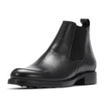 Vintage Top Layer Cowhide Chelsea Boots for Men Genuine Leather Anti-Slippery Ankle Shoes Business Office Casual Summer Winter
