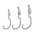 Wholesale Fishing Hook Saltwater Jighead Lead Weedless Jig Head Hook 3.5g 5g 7g Anti-lost Soft Lure Design