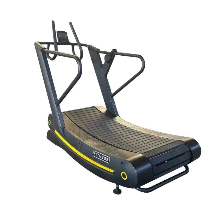Yg-T009-3 Air Runner Non-motorized Self-generating  Curved Treadmill Commercial Gym Use