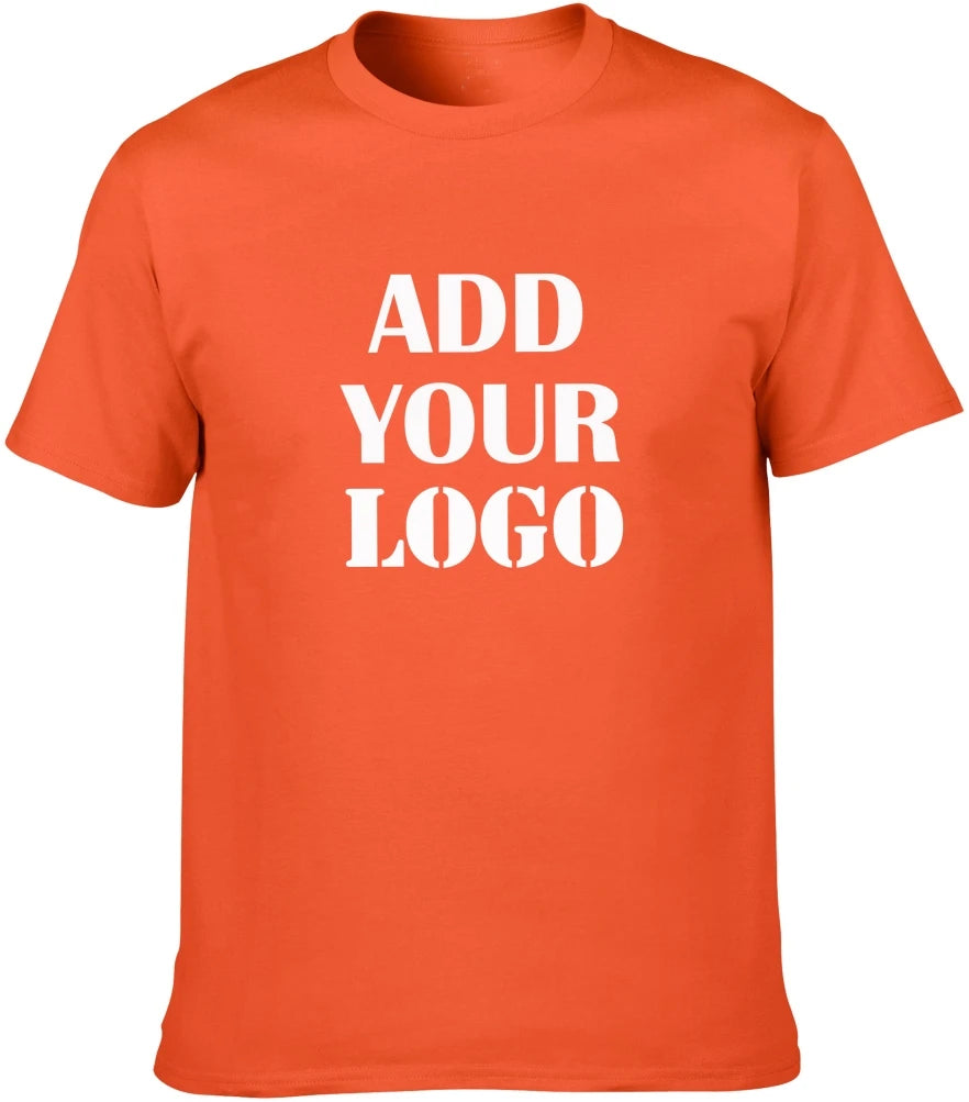 Top Sale Most Popular 180gsm 5.3oz Premium Style 100% American Cotton Eco-Friendly Breathable Short Sleeve Regular Fit T-Shirt