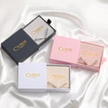 Premium 9*9 Microfiber Jewelry Bag Pouch with Logo Kraft Paper Drawer for Bracelet Necklace Earring-Premium Jewelry Container