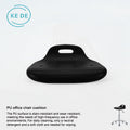 KEDE Durable PU Lab Chair Seat Cushion Easy Clean Chemical Resistant Replacement Pad for Laboratory/Office Furniture