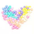 9/12mm Spring Color Beads Heart-shaped Acrylic Beads love Mini Peach Heart Scattered Beads DIY Accessories Manufacturers