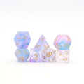 Custom Logo Polyhedral Resin Dice Set 16mm O.E.M. Dungeons and Dragons RPG Bulk Dice for DND Games