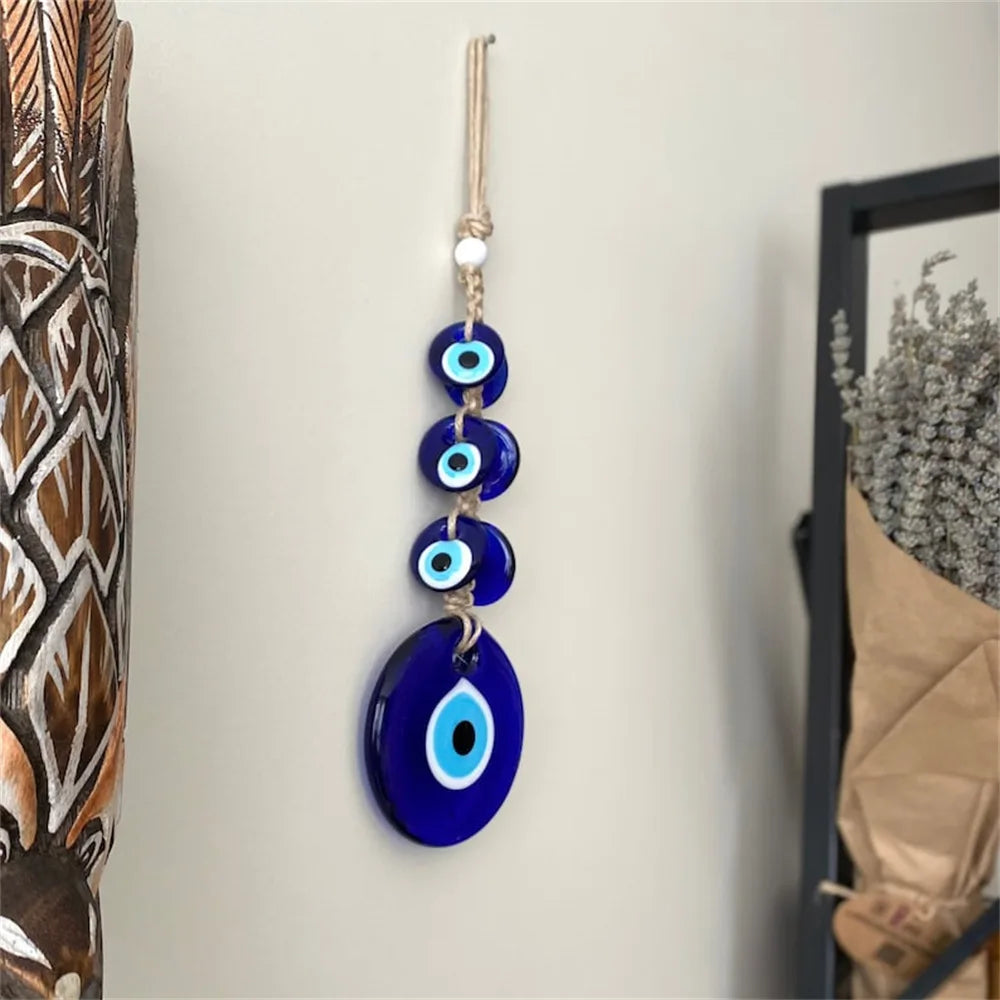 New Arrived Turkey Blue Evil Eye Wall Hanging Ornament Nazar Amulet Gift for House/Yard/Office/Store Ornament