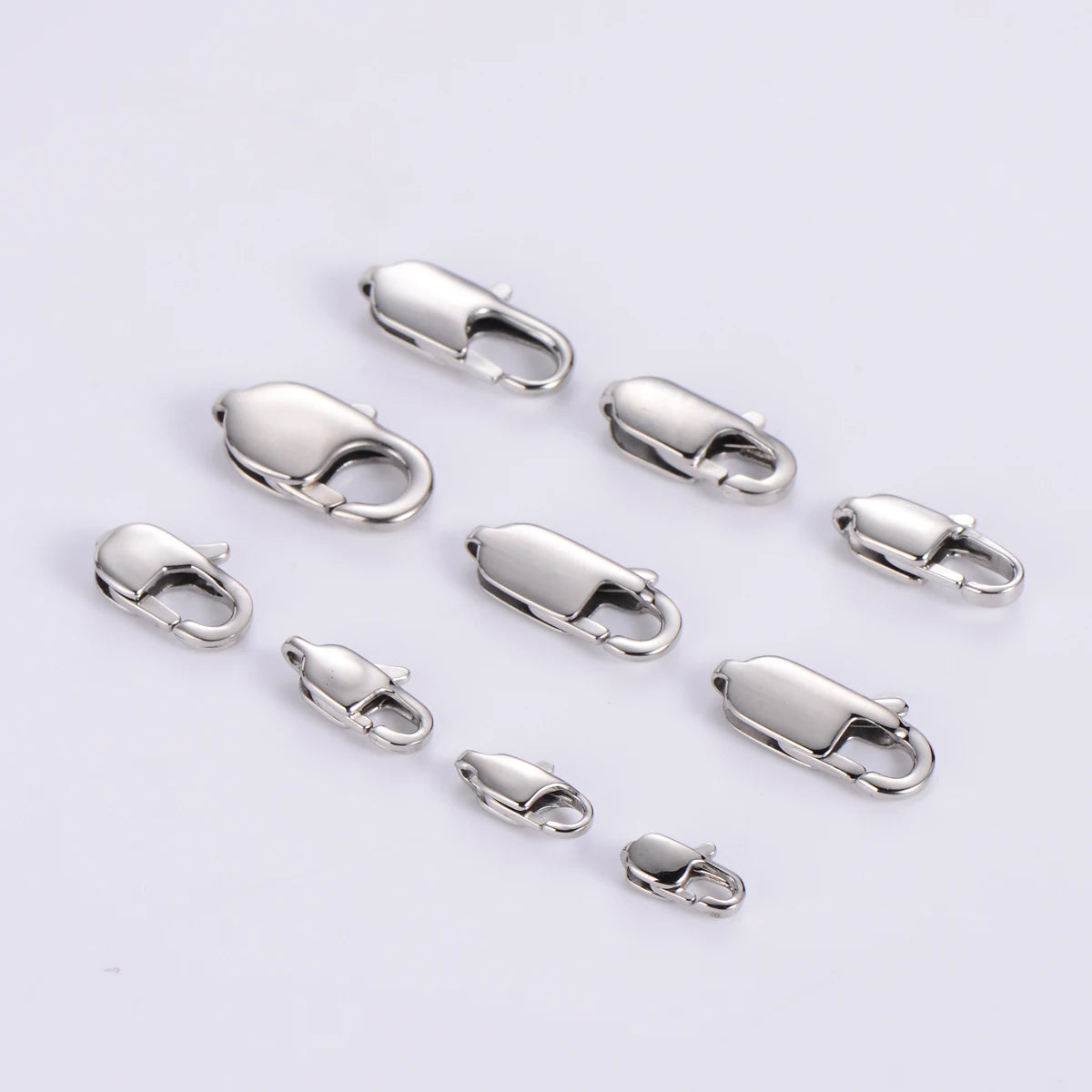 Wholesale 316L Stainless Steel Parrot Clasps From China Jewelry Findings & Components for Jewelry Making