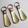 Wholesale Fashion Promotional Business Gifts Portable Solid Brass Shoe Horn with Custom Logo for Ladies