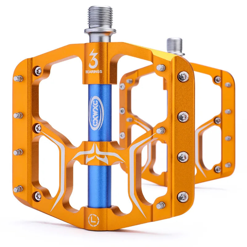 Universal BMX MTB Road Bike Aluminum Alloy 3 Sealed Bearing Widen Platform Pedals