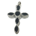 Enamel Cross Memorial Jewelry Urn Pendant Charms Stainless Steel Ashes Cremation Holder Keepsake Locket Necklace Flower Locket