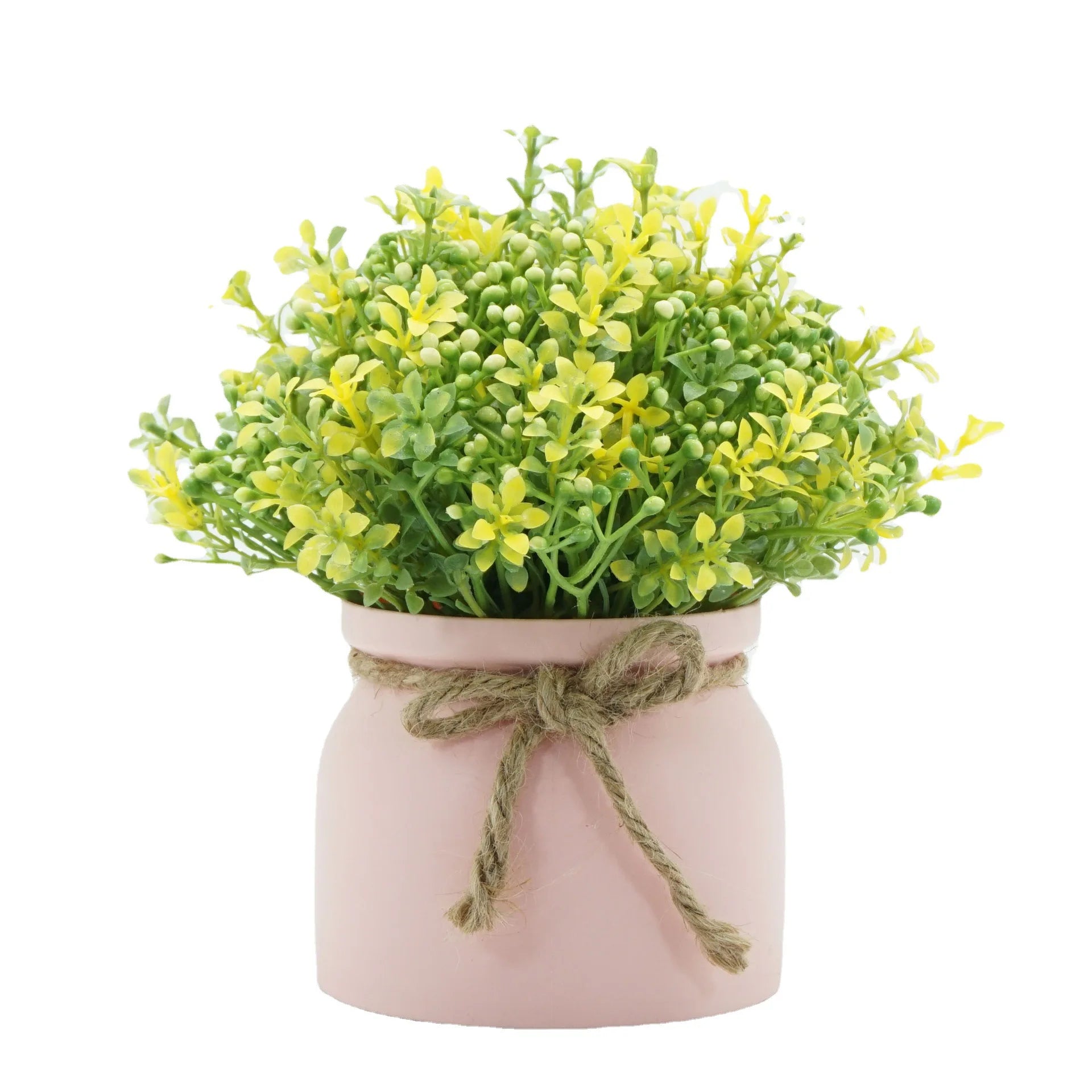 Dried Flowers Indoor Outdoor Desktop Decoration Dining Living Room Plant Artificial Small Pot for Bonsai
