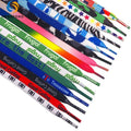 Custom Printed Flat Shoelaces Multi-Design Logo Printed Polyester Shoe Laces for Sneakers