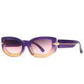 STORY CC033 Designer Small Frame Cat Eye Sun Glasses Retro Macaron Candy Jelly Eyewear Women Fashion Trendy Gradient Sunglasses