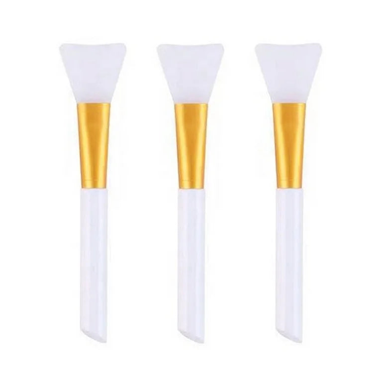 Face Mask Brush Beauty Tool Soft Silicone Facial Mud Mask Applicator Brush Hairless Body Lotion and Body Butter Applicator