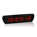 GANXIN Large 3 Inch Digital Display Plug Powered Remote Control Desk Wall Mounted Countdown LED Clock for Games Study Timing
