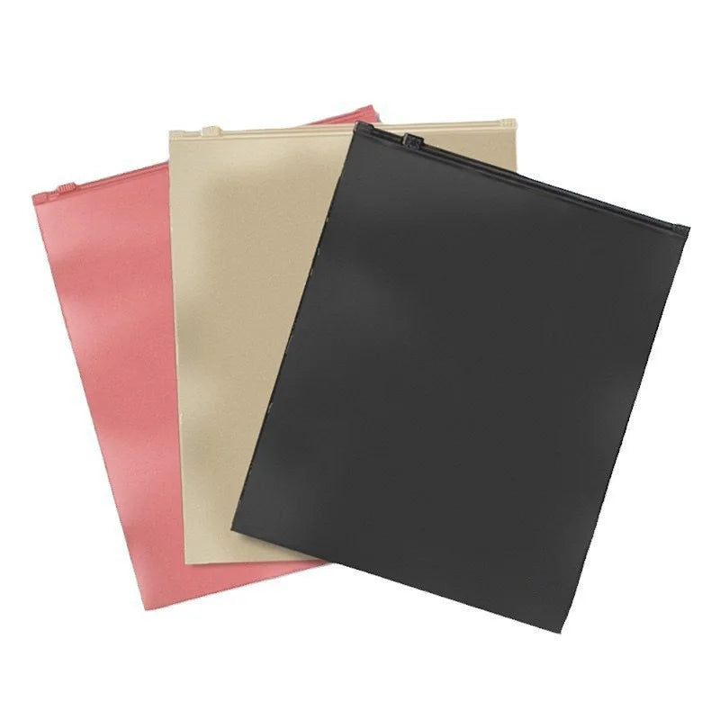 Toilet Towel Bag Logo Printing Clothing Ziplock Bag Pvc pp Frosted Poly Zipper Bag Customized Frosted Zipper Bag for Clothing