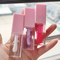 Wholesale Tinted Vegan Long Last Color Changing Pink Plumped Flavor Fruit Two-tone Tint Lip Oil Lips Oil