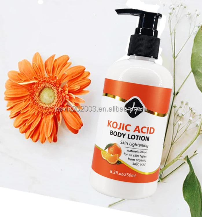 BEST&Hot selling KOJIC LOTION  Natural Private Label Brightening  Dark Spots Moisturizing lotion  Kojic Acid Body Lotion