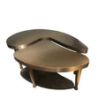 Round Lato Side Tables for Living Room Luxury Small Modern Lollipop Design Marble Base Metal Living Room Nordic Side Table