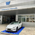 Wholesale PP Car Garage Floor Grate Plastic Modular Interlocking Tiles Slabs for Garage