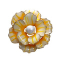 Luxury Designer Oil Pearl Brooch Pins Flower Peony Brooches Ladies Wedding Party Gift Decoration Children's Mainly Alloy Bags