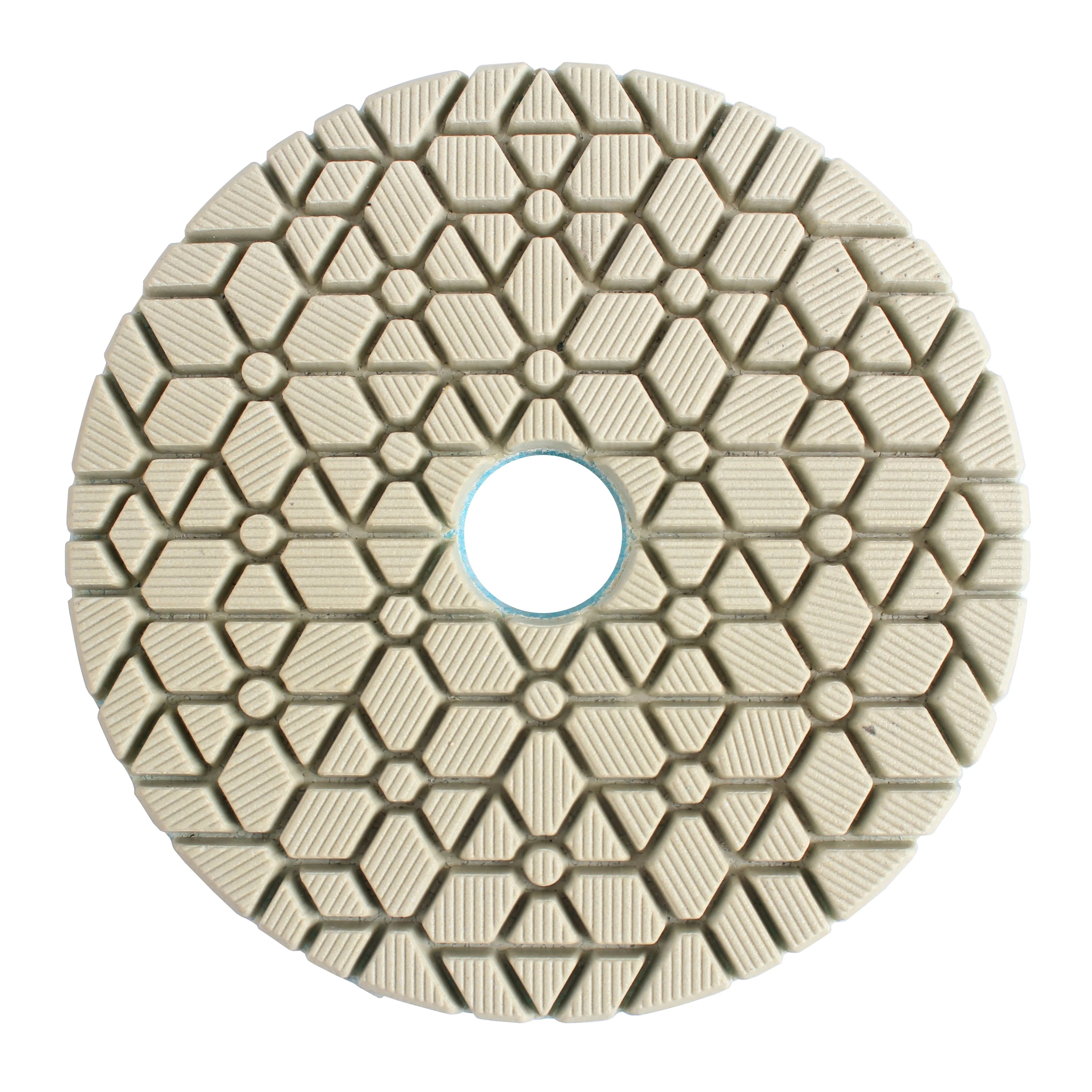 4"/'100 Hybrid 3 Step Polishing Pads  for Porcelain Ceramic Glass