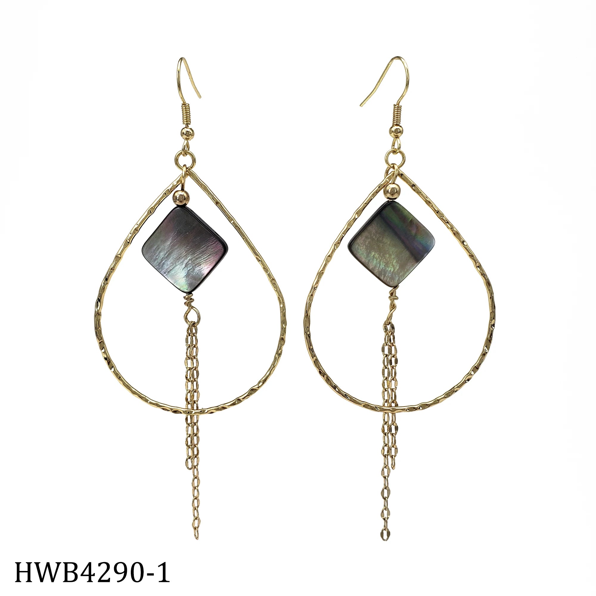 Hawaii New Drop Dangle Shell Earrings Gold-plated Tassel Earrings for Women