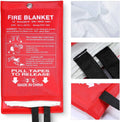 Flame-retardant Blanket Fibreglass 1m X 1m Fire Safety Blanket in Boats