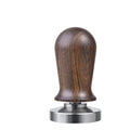 Professional Barista Espresso Hand Tamper Calibrated Coffee Tamper with Wooden Handle Stainless Steel Flat Base Set for Cafe Use