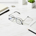 Italian Designer Quick Shipping Round Metal Titanium  Myopia Spectacles Eyewear Eyeglass