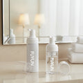 Fuyun Round Facial Cleanser Foaming Soap Dispenser Pump Bottle 100/120/150/200ml Empty Cosmetics Plastic Bottles