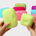 Wooden Soap Box Holder & Dish with Soap Savers Case Container-Eco-Friendly Simple Modern Bathroom Decor