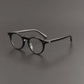 Round Frame Glasses Sunglasses Vintage Acetate Frames Frame Kacamata Multifocal Reading Glasses Retro Myopia Eyeglasses