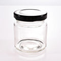 Food Grade Mini Round 100ml Glass Jar Containerand Jar Glass 100 ml Jar With Twist Lid