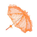 Lace Umbrella Wedding Flower Girl Photo Prop Solid Color Lace Woven Victorian Style Dance Bridal Parasol